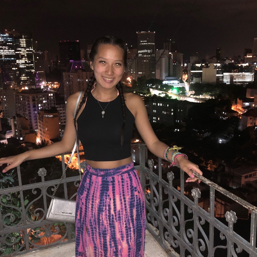 American Apparel black crop top